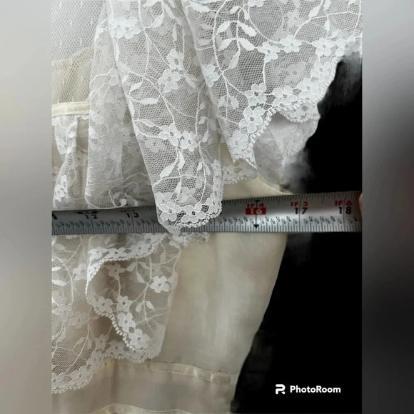 Vintage 70’s Candi Jones California Cream Maxi Dress - Picture 4 of 7